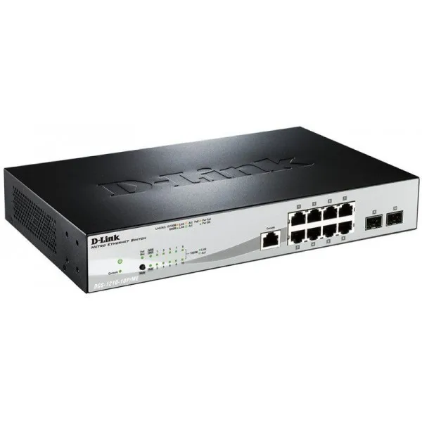 Switch D-Link dgs-1210-10p/me/A1A 8G 2sfp 8poe managed | Компьютеры и офис
