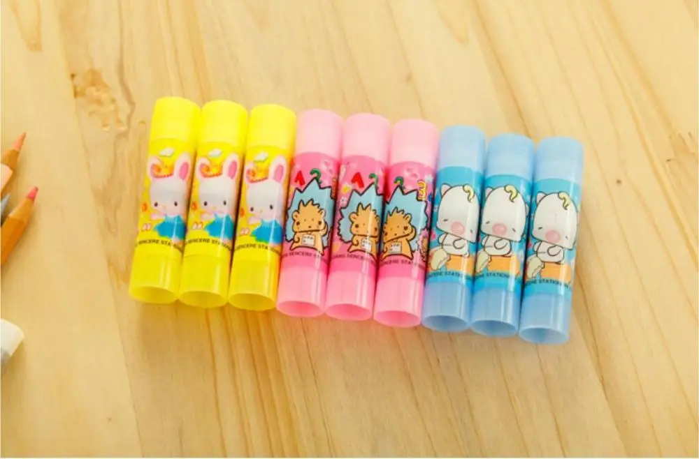 Канцелярские товары в Корейском стиле клей карандаш виде животного милый