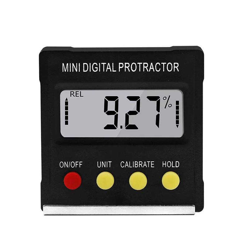  360 Mini Digital Protractor Angle Finder Bevel Meter Measuring Tools Inclinometer Electronic Magnet