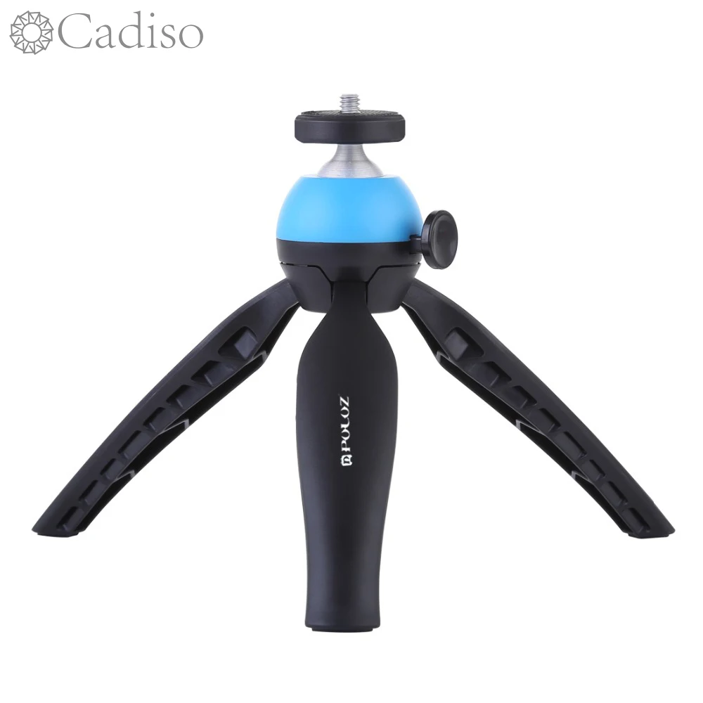 

Cadiso Flexible Pocket Mini Tripod Mount with 360 Degree Ball Head for Huawei iPhone Xiaomi Samsung martphones, GoPro, DSLR Came