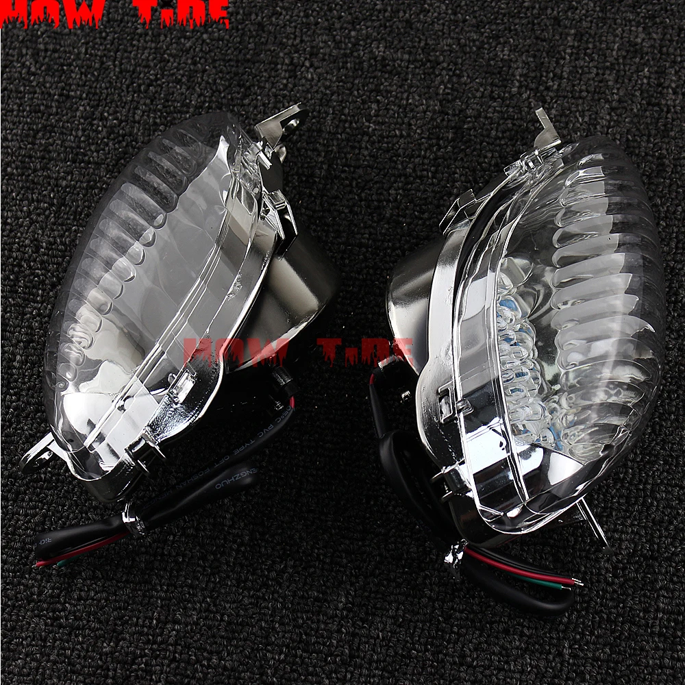 Светодиодный указатель поворота для 99-07 Suzuki GSX 1300R GSXR1300 Hayabusa индикатор мигалка боковые мигающие лампочки мотоцикл часть