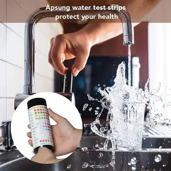 

Multifunctional 14-in-1 Swimming Pool Test Paper Ph Test Swimming Water Multiple Water Quality Test Paper Quality Pool K0L8