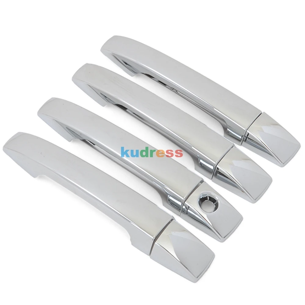 Подходит для Subaru Forester 2009 2010 2011 2012 2013 ABS Chrome Боковая дверь ручки крышки Накладка