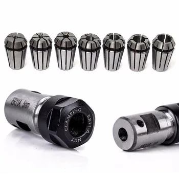 

7Pcs Dropship 1-7mm ER11 Spring Collets + ER11A 5mm Extension Rod Motor Shaft Holder Kit