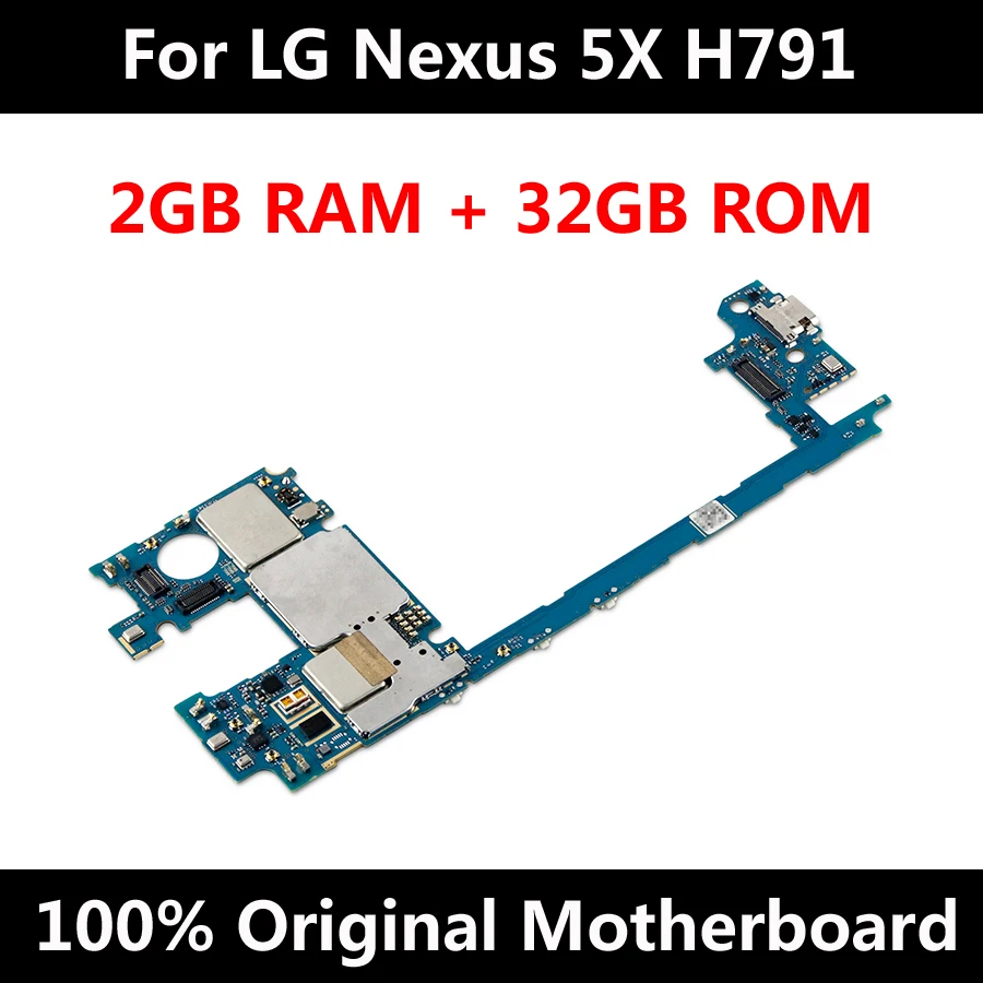 Новое поступление оригинальная материнская плата для LG Nexus 5X H791 32 Гб Заводская
