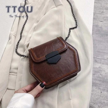 

Ladies Luxury Women Shoulder Bags Female Casual Tote Bag Fashion Quality Pu Leather Handbag Chain Shoulder Messenge Ladies Bags