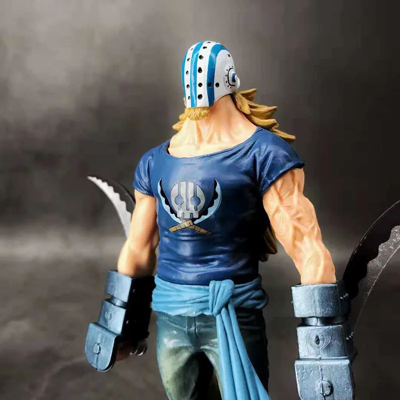One Piece/Sea King Group Vertical Type Prize Figure Ros Gros Trafalgar Garro Black Cloth like Bun Garage Kit