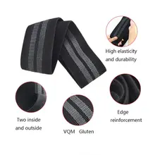 Тело стрейч тренировки Йога набедренные полосы фитнес петля круг ноги ягодицы противоскользящая ткань