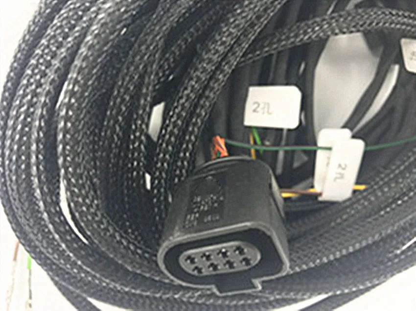 Боковой помощи изменение полосы слепое пятно обновление провода Жгут кабеля для VW Golf 7 MK7 VII