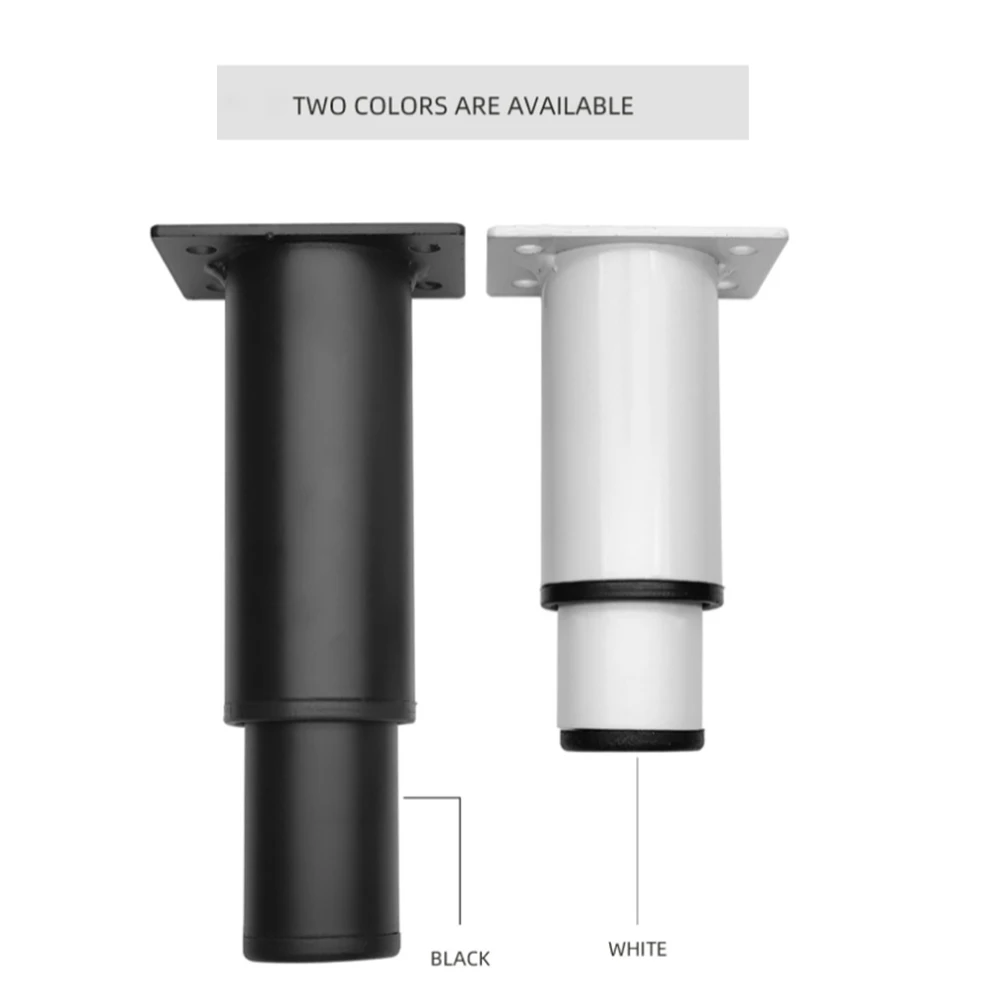 4pcs Metal Adjustable Legs For Table/bed And Sofa/furniture