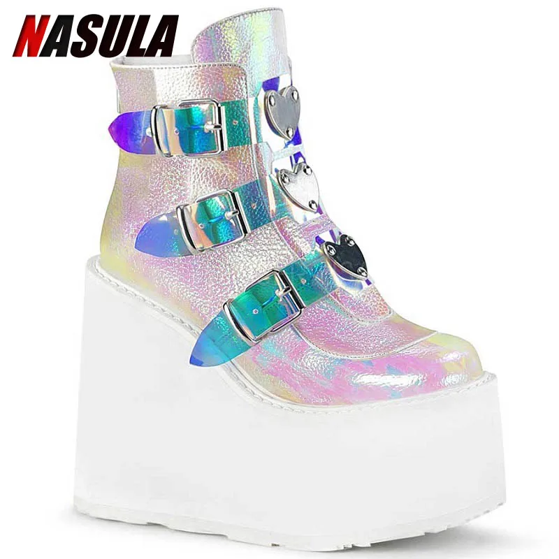 NASULA uxury бренд новые модели лидеры продаж женская обувь на высокой платформе
