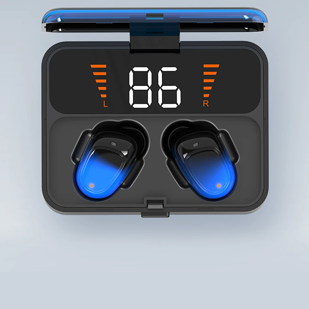 Наушники вкладыши TWS Bluetooth наушники V5.0 сенсорный Беспроводной 9D стерео