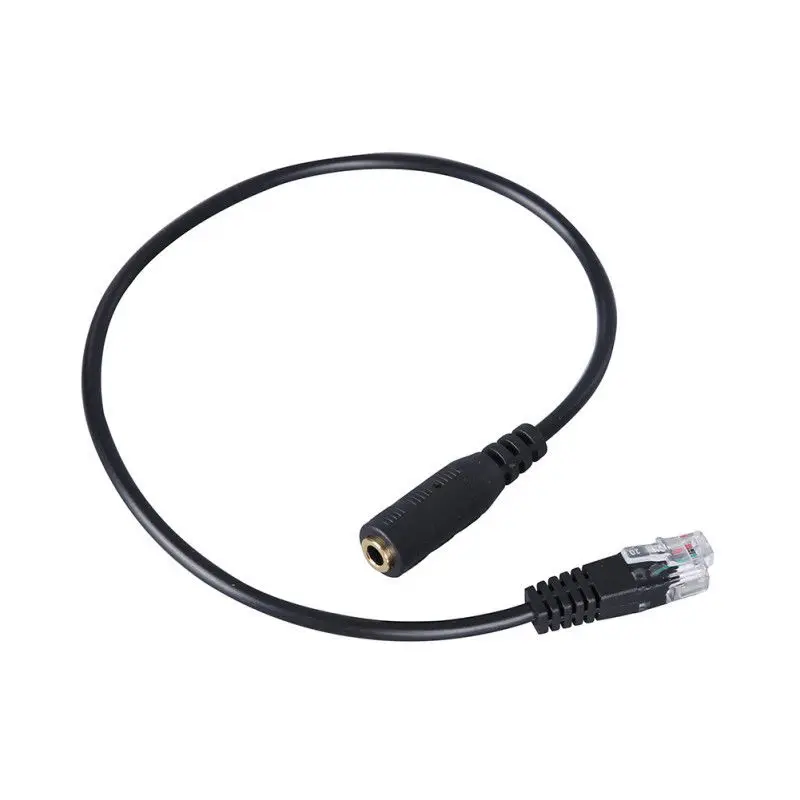 

3.5mm Plug Jack to RJ9 Headset to for Office Phone Adapter Cable