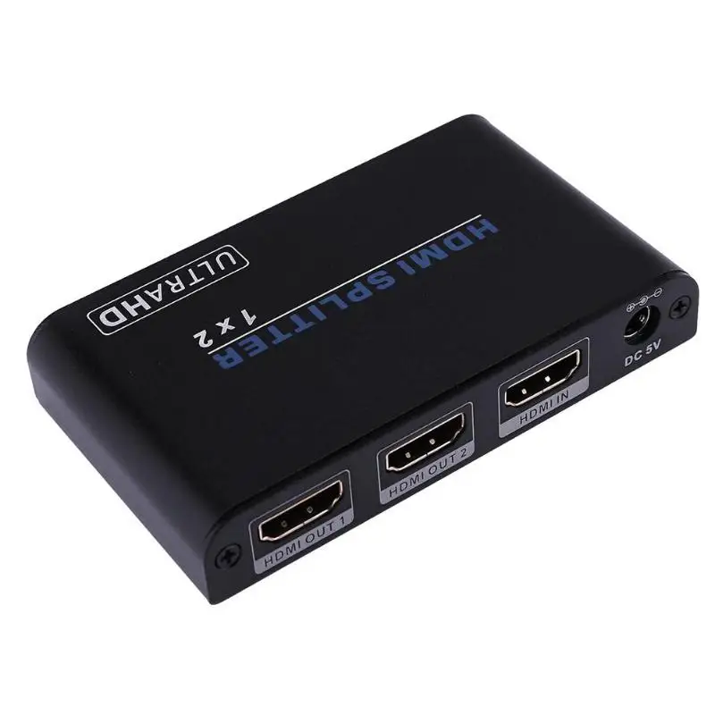 Hdmi сплиттер 2,0 распределитель один в два из разделитель частоты компьютерный сплиттер видео коммутатор Поддержка современной функции