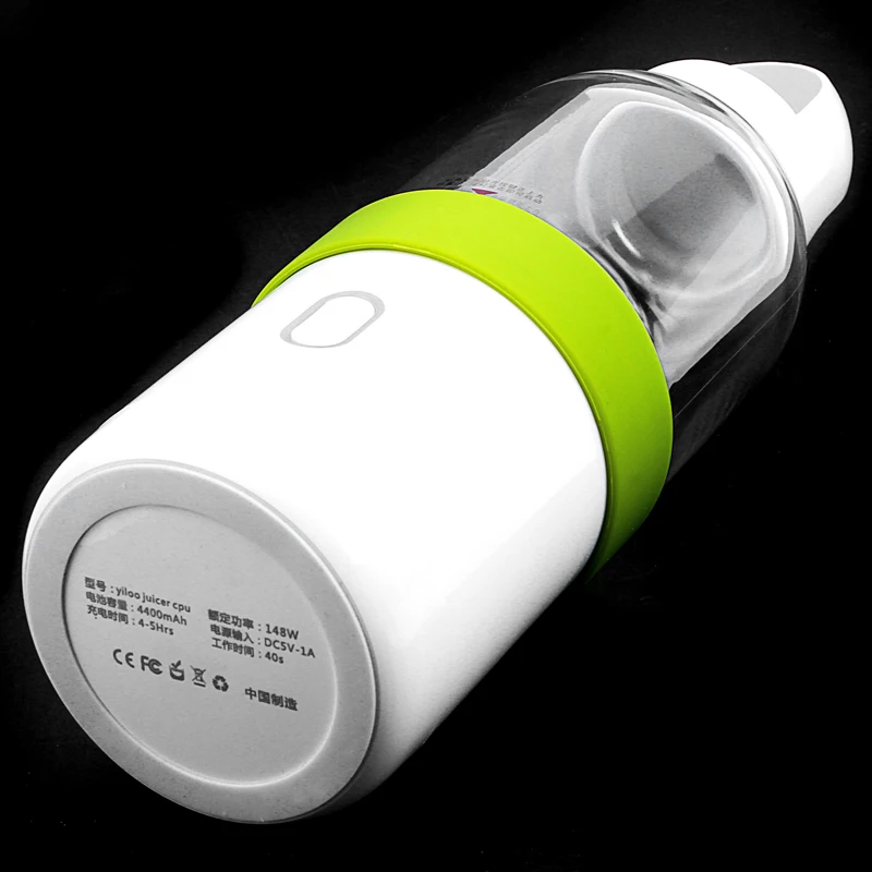 550 мл, портативный блендер, USB соковыжималка, чашка для фруктов, овощей, миксер для смузи, молочных коктейлей, персональный блендер, маленький соковыжималка(gree