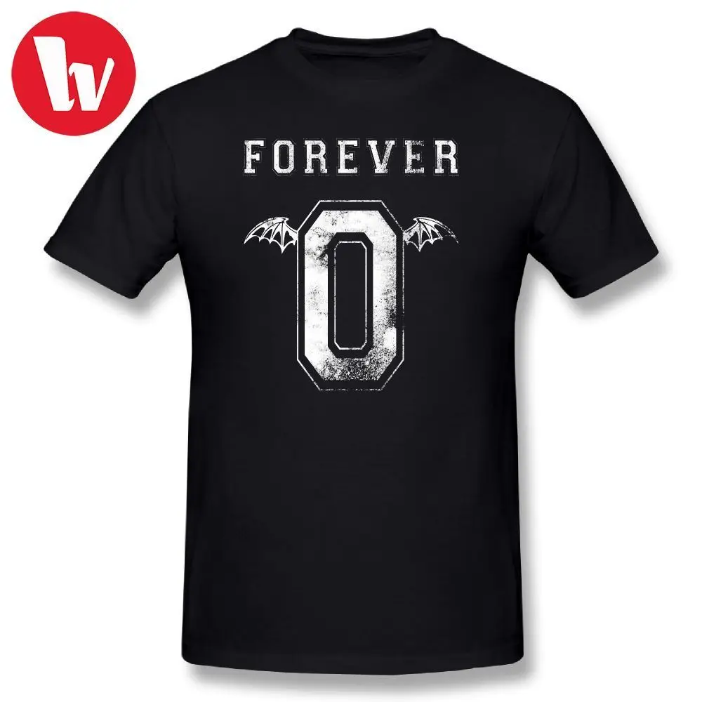 Мужская футболка с коротким рукавом Avenged Sevenfold Rev Forever-0 летняя хлопковая Футболка