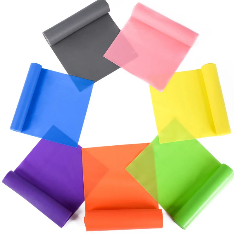 Resistance Bands 1.5M 1.8M 2M Yoga Exercise Straps Gym Strength Pilates Belts Fitness Training