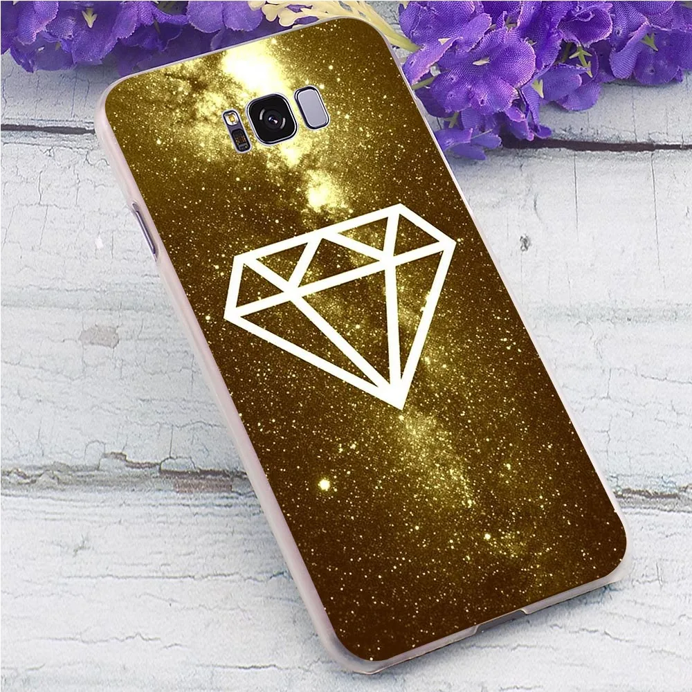 Жесткий чехол с черно золотыми стразами для телефона Galaxy A5 Case A3/A5 A6 A8 Plus/A7 A9 2018 A10 A20