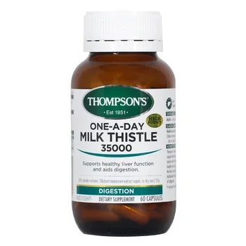 

Free shipping one-a-day milk thistle 60 pcs