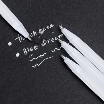 

White Marker Pen Drawing Painting Pen art Stationery White Marker Pen Paint Marker Pen Waterproof High-Gloss Marker Pen