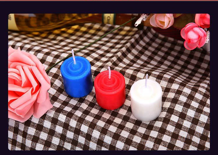 3PCS zswellgo Low Temperature Candles,Romantic Candles for Couples