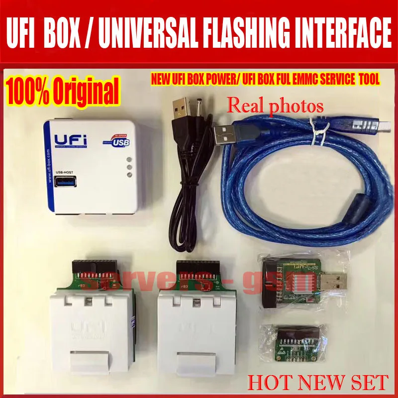 2020 новый мощный инструмент обслуживания EMMC UFi Box может считывать данные