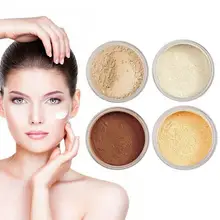 4 Цвета Матовая рассыпчатая пудра контроль масла отбеливание ярче пудра для лица корректор ремонт фиксирующая пудра Макияж