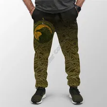 

Viking Style Jogger Ethnic Odin Raven Gold Men For Women 3D All Over Printed Joggers Pants Hip Hop Sweatpants