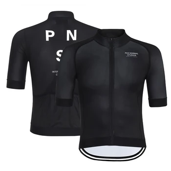 

PNS Cycling Jerseys Men's Short Sleeve Cycling Shirts Bicycle Clothes Bike Shirt MTB Wear Sleeves With Italy MITI Grippers