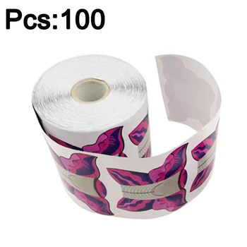 

Butterfly Pattern Crystal Extension Tray Sticker Roll Paper Holder Finger Decoration Gel Polish Nail Art Self-Adhesive Forms