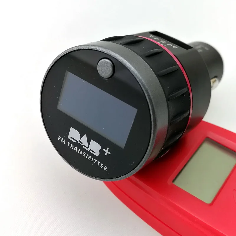 

Cross Border Digital Hot Selling Car Mounted DAB Digital Radio FM Transmitter, Cigarette Lighter Port with Car Charger Feature