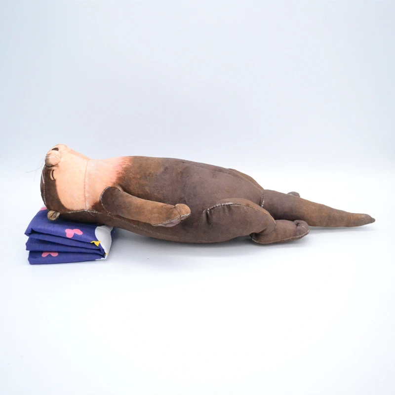 Плюшевые игрушки выдра моделирование животных креативный мешок карандаша кукла