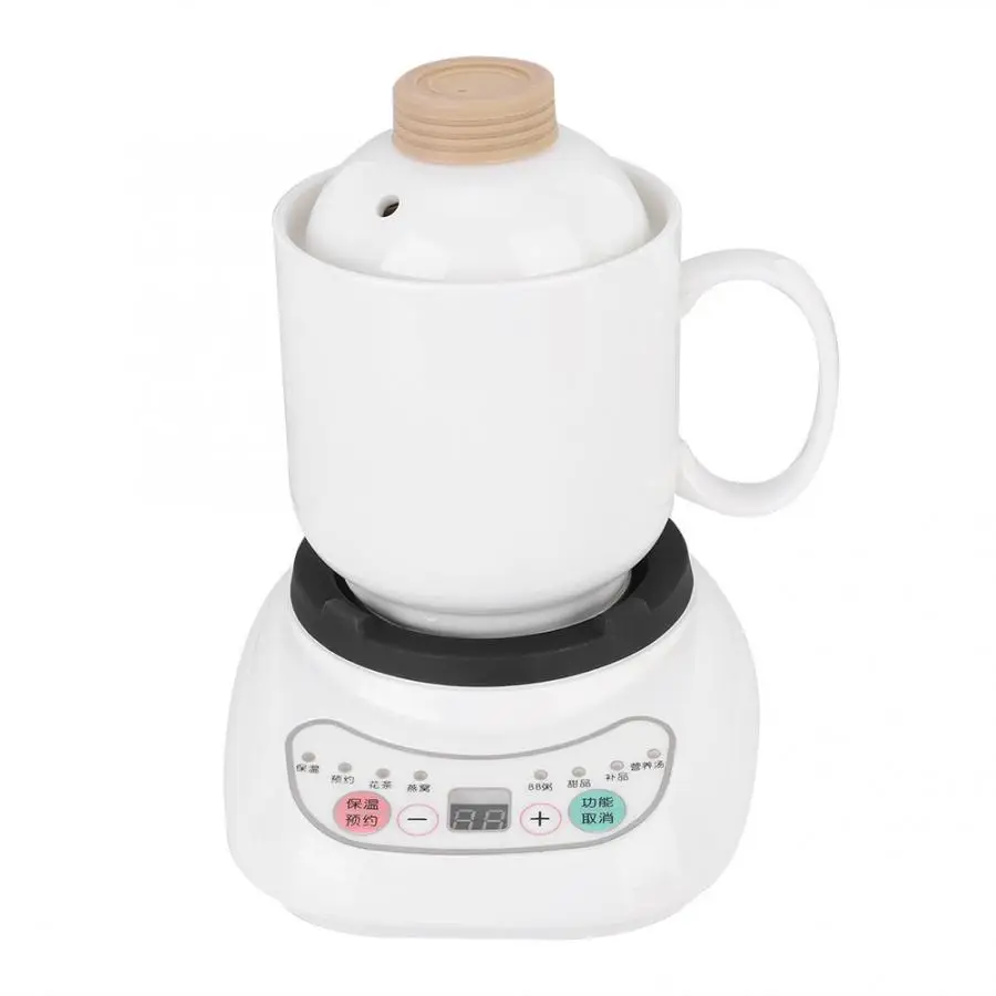 360W 600ml Бытовая мини автоматический Электрический медленно Плита отопительный котел чаш штепсельная вилка австралийского стандарта 220V 50Hz