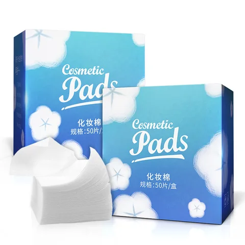 Disposable Makeup Cotton Wipes Soft Makeup Remover Pads Facial Cleansing Paper Wipe Make Up Tool Cosmetic Cotton Pad