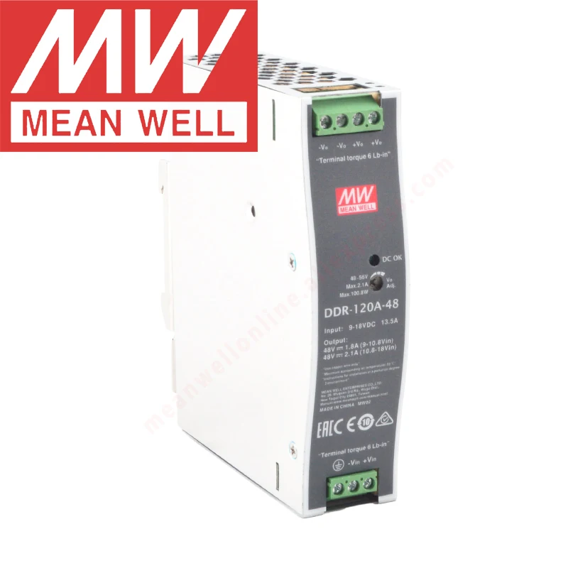 Power Supply MEAN WELL DDR-120C-24 Alimentatore Switching 