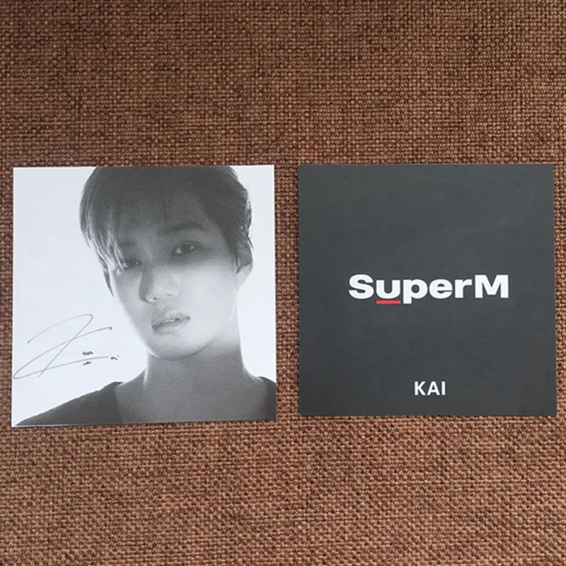 7 шт./компл. SuperM новые Albun Lomo карты Новая мода Кристалл карты для поклонников коллекция подарок