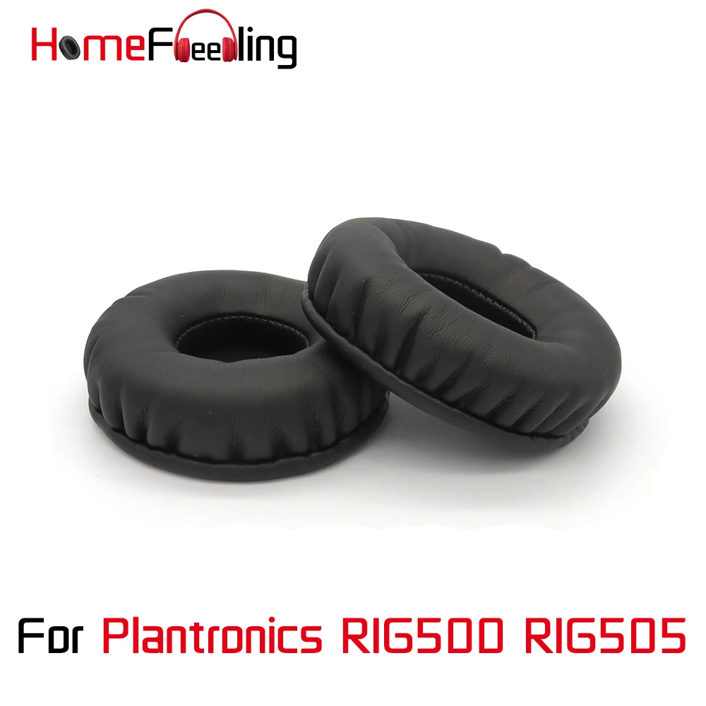 

Homefeeling Ear Pads For Plantronics RIG500 RIG505 Earpads Round Universal Leahter Repalcement Parts Ear Cushions
