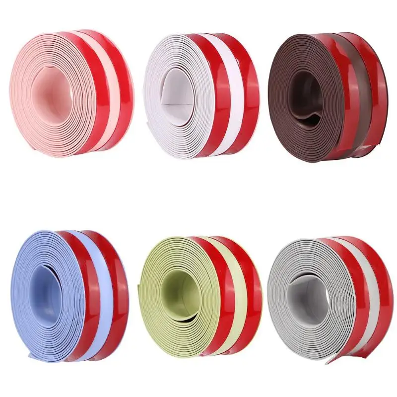 Kitchen Washbasin Bathroom Toilet Waterproof Sticker Tape Mildew-proof Tapes Make Of Pvc Material Resistant To Corrosion