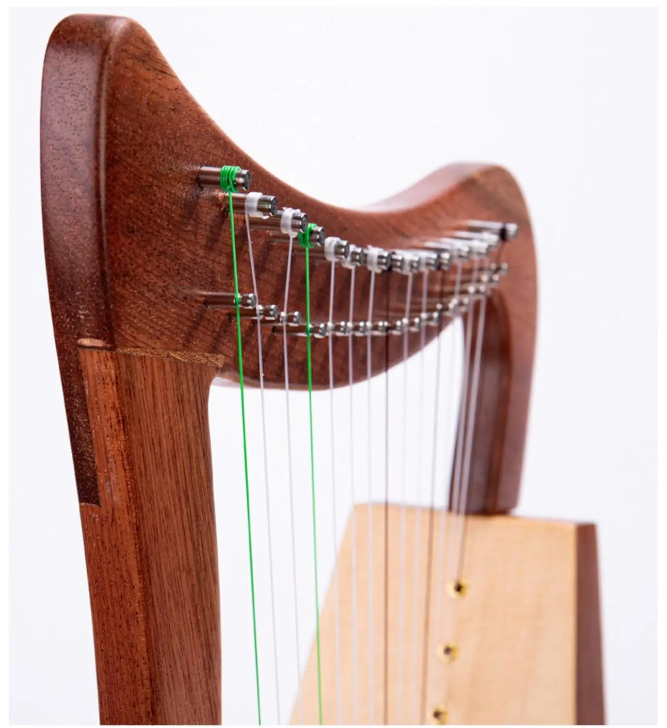 Kyle Leiya 15-string instrument Lira small harp