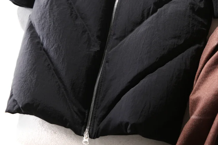 Высококачественная Брендовая женская куртка-пуховик средней длины для отдыха, толстый осенний и зимний женский пуховик с капюшоном