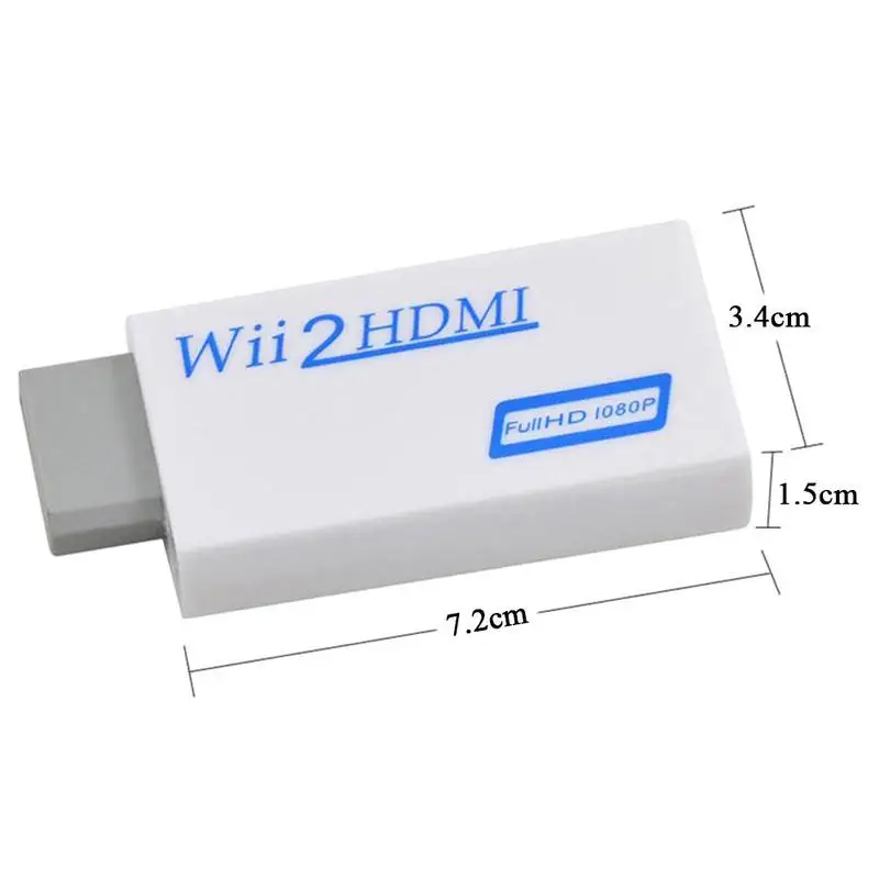 Для wii в HDMI адаптер конвертер палка 1080p HD tv поддерживает для wii аудио кабель мм HDMI wii консоль игры конвертер видео 3. R8Y7