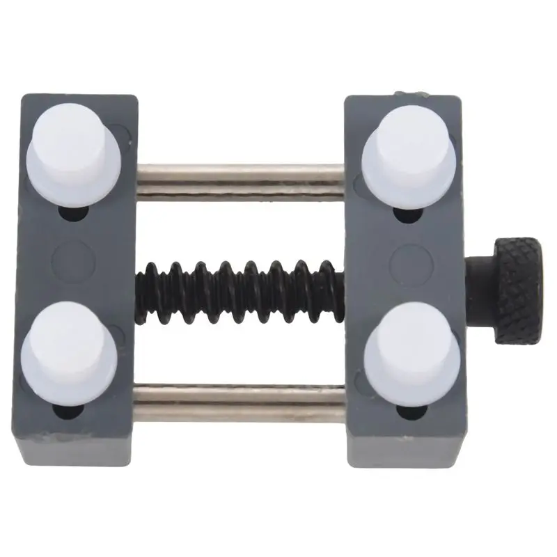 Серый Регулируемый ремонт тиски для часов задняя крышка открывалка держатель