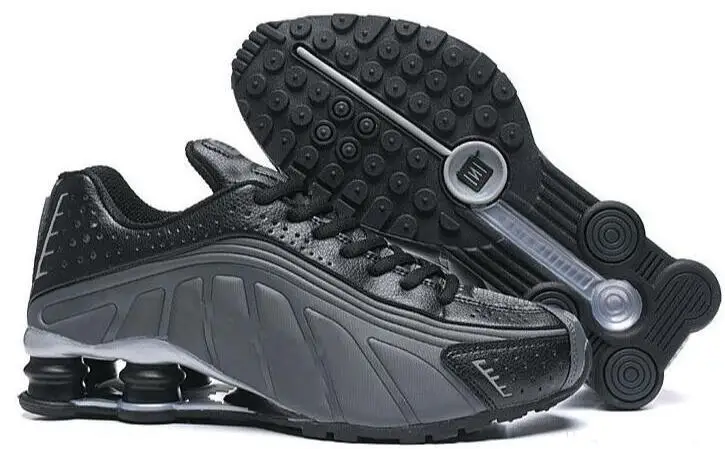 Оригинальные мужские кроссовки Shox Zapatillas Deportiva Hombre chaussure r4 baksetball кроссовки тройные 40-46 - Цвет: K