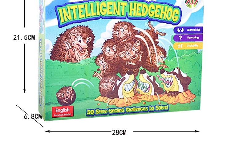 Hedgehog Run лабиринт умный маленький Ежик Мать настольные игрушки родитель и ребенок интерактивные развивающие игрушки