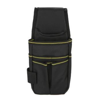 

Electrician Tool Bag Waist Pocket Pouch Tool Bag with Belt Screwdriver Holder Storage Bag For Hardware Tool Parts