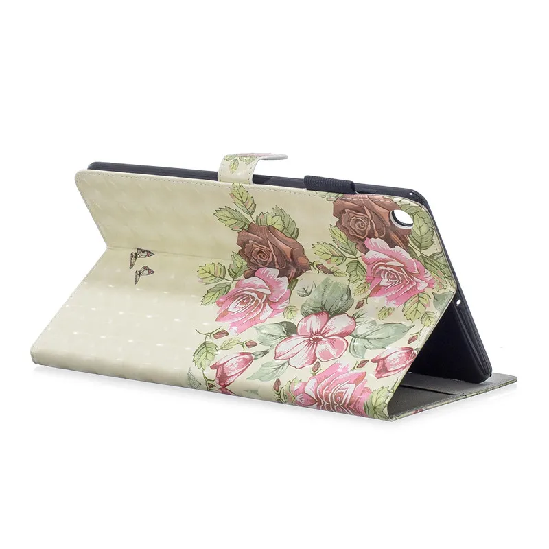 Чехол-портмоне с 3D рисунком для samsung Galaxy Tab A 10,1 T515 T510, откидной Чехол-подставка, SM-T510n, 10,1 дюймов, защитный чехол для планшета