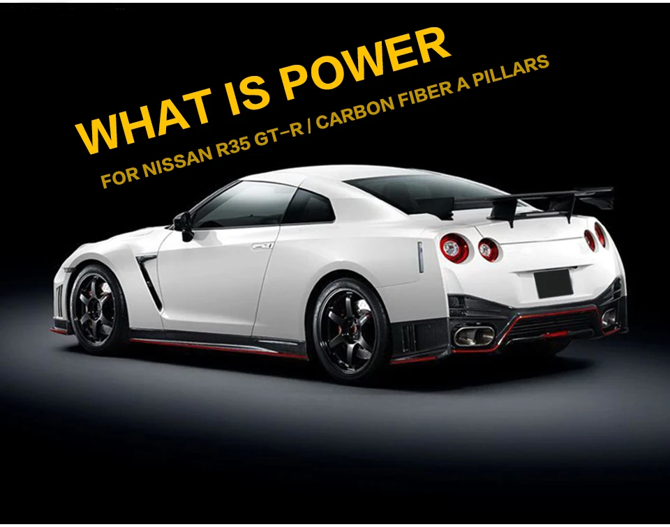 Крыша столб наружный модинг панель для Nissan R35 GTR 2009 2010 2011 2012 2013 карбоновое волокно столб крышка