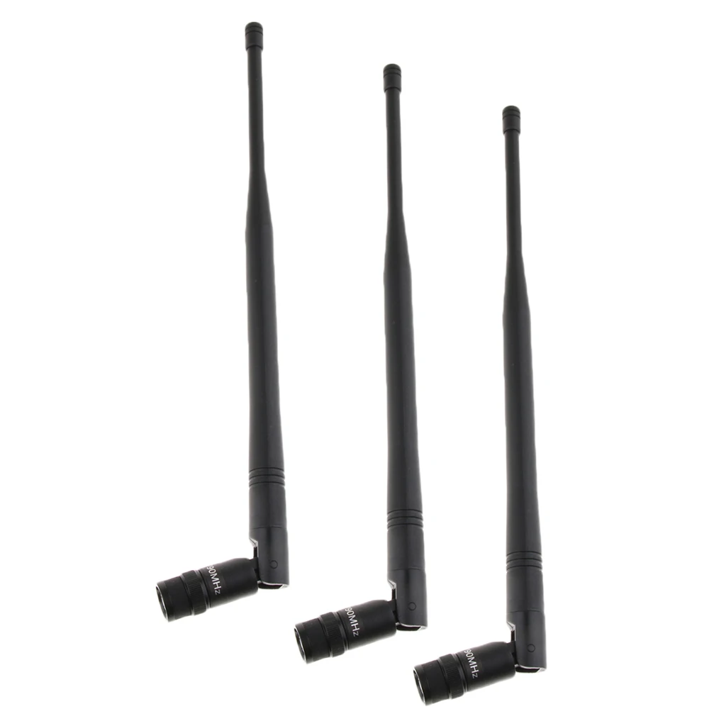 UHF Wireless Microphone Antenna DIY Mic Accessories BNC 3pcs