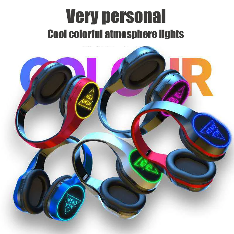 Audiophile subwoofer Bluetooth TB6 headset HiFi automatic connection can be plugged in card Patch cord wireless sports headset