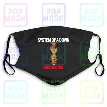 

Dust Mask with Filter System Of A Down Mezmerize Album Heavy Metal Band Washable Reusable Mask